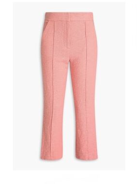 VERONICA BEARD tani pant in rose bloom Textured High-Rise Trousers size 16 NWOT